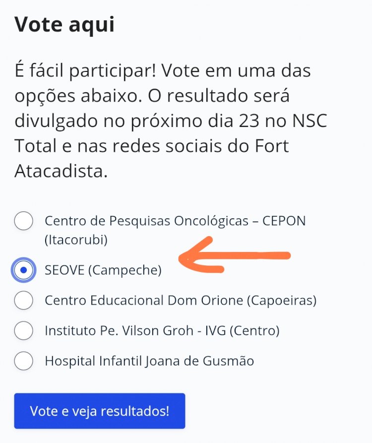 VOTE no SEOVE (Campeche): Carnaval Solidário do Fort Atacadista irá beneficiar uma instituição escolhida pelo público